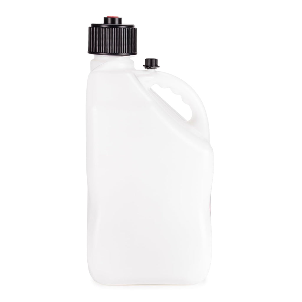 5.5 Gallon Utility Container with 14 Inch Hose, White (4 Pack) F64886