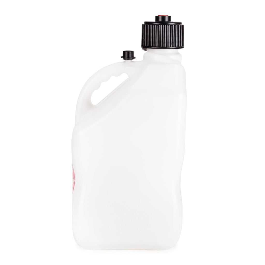 5.5 Gallon Utility Container with 14 Inch Hose, White (4 Pack) F64886