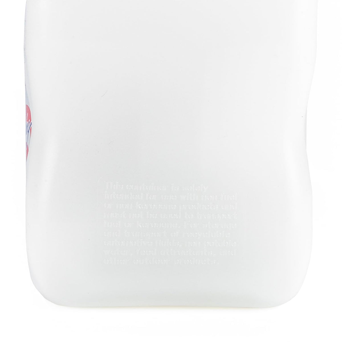 5.5 Gallon Utility Container with 14 Inch Hose, White (4 Pack) F64886