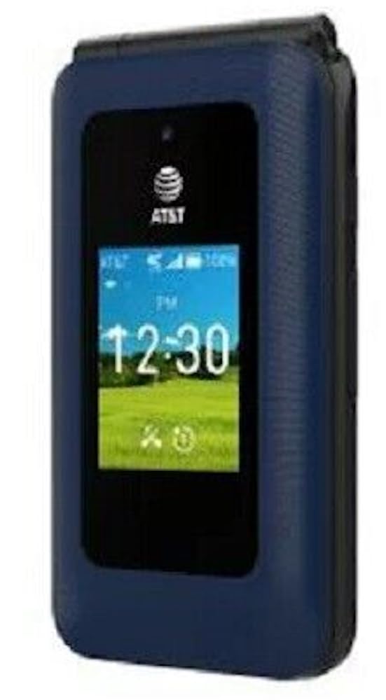 Prepaid 4G LTE Flip Phone, 2MP Camera, Android, Classic Navy T478