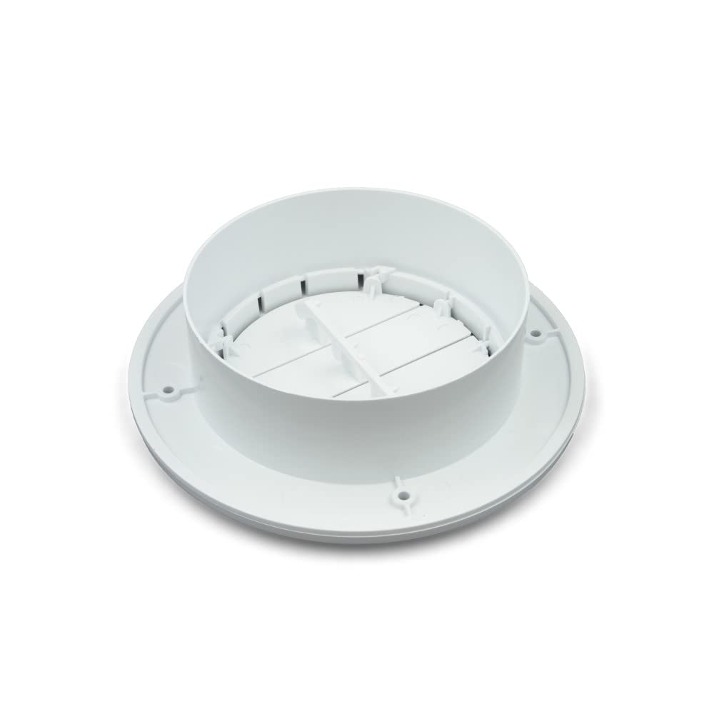 Adjustable Ceiling AC Vent Polar White Q975