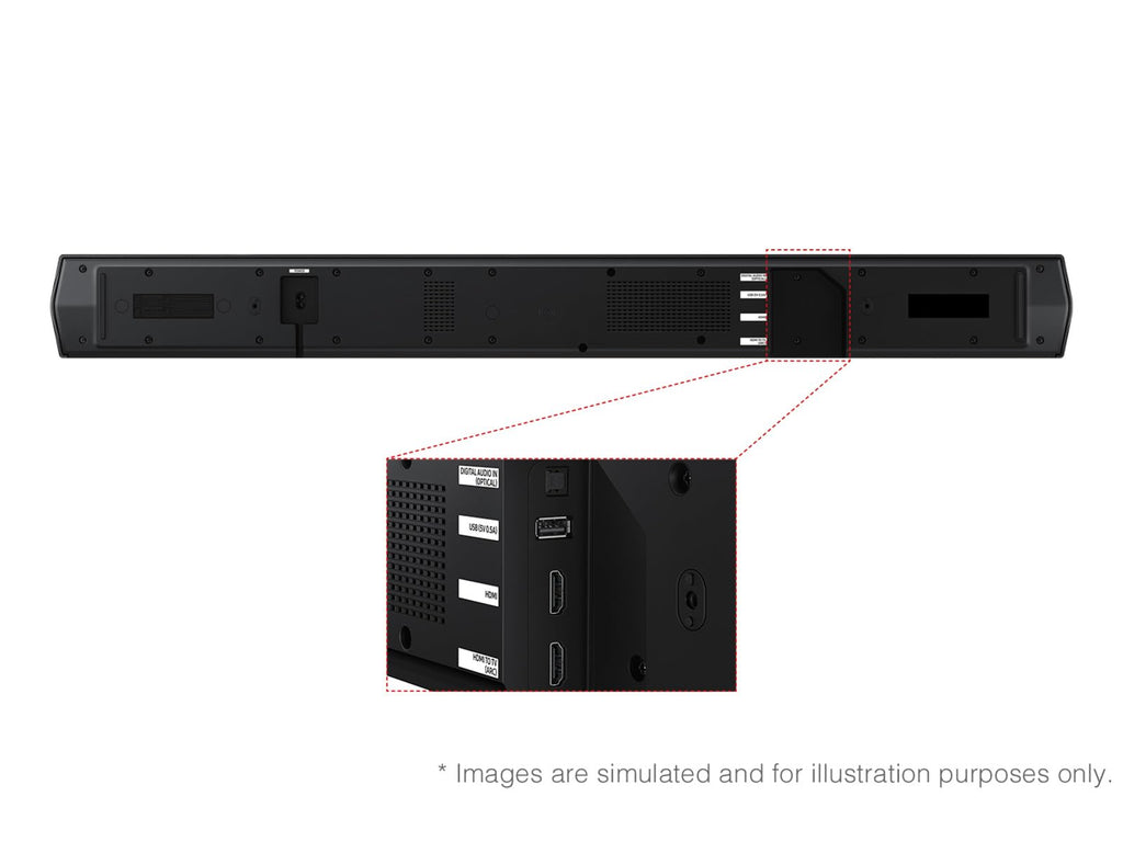 5.1 ch Soundbar with Subwoofer T377