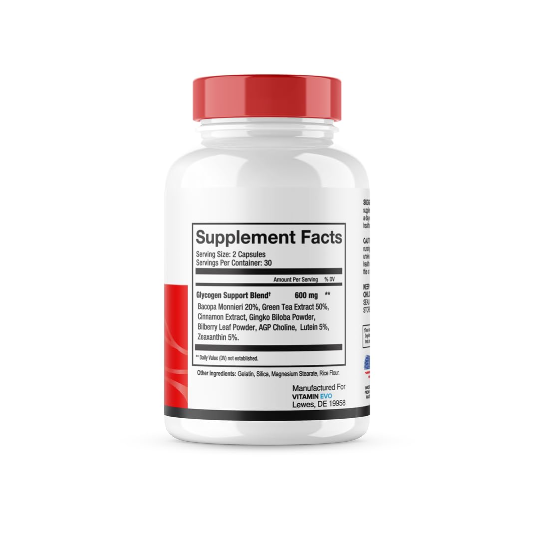 60 Capsules Glycogen Support Z2058