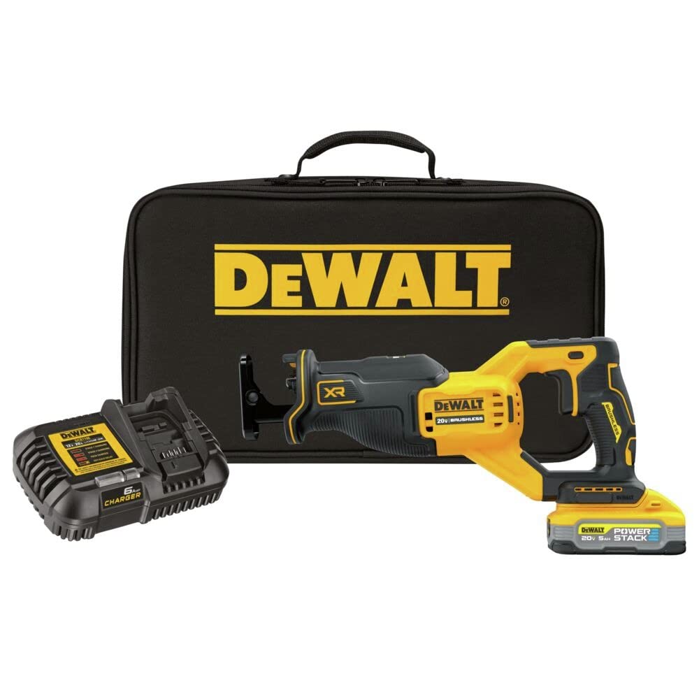 Cordless Reciprocating Saw with Battery and Charger R885