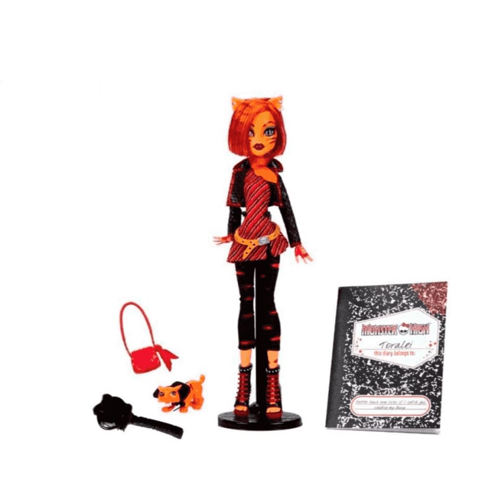 Monster High Doll with Doll Stand, Diary, and Pet E130