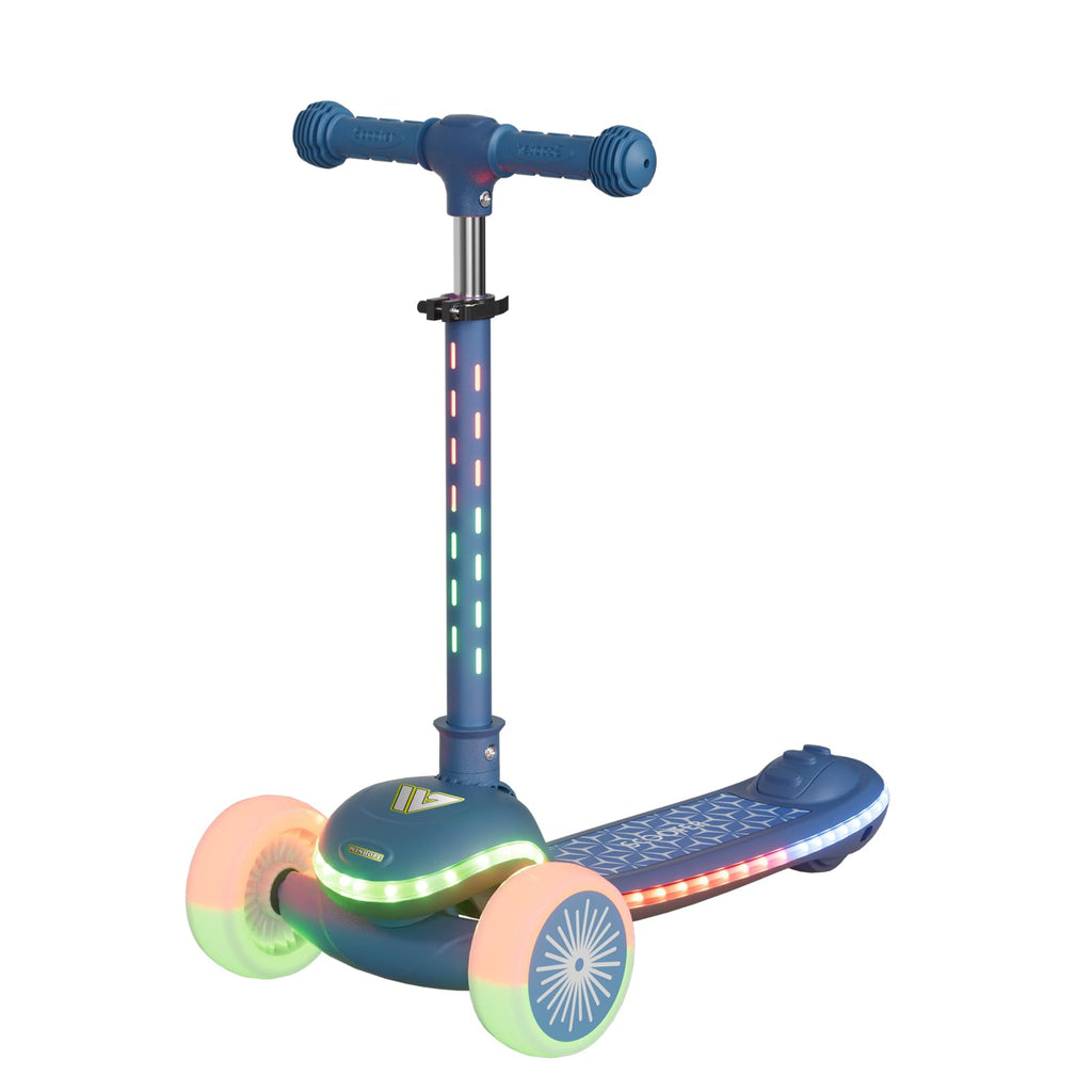 3 Wheel Kids Scooter with Light-Up Wheels Q53850