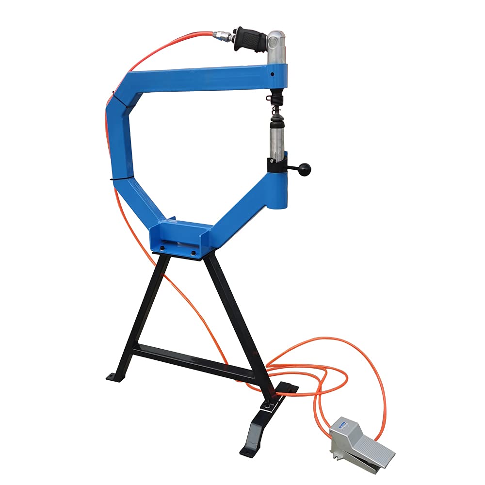 Pneumatic Planishing Hammer with Foot Pedal and Steel Stand Q25499