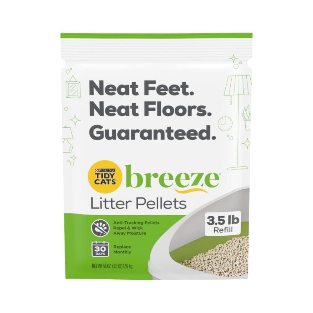 1 Litter Pellets Refill (3.5 lb) and 1 Cat Pad Refills (10 ct) Variety Pack M875615