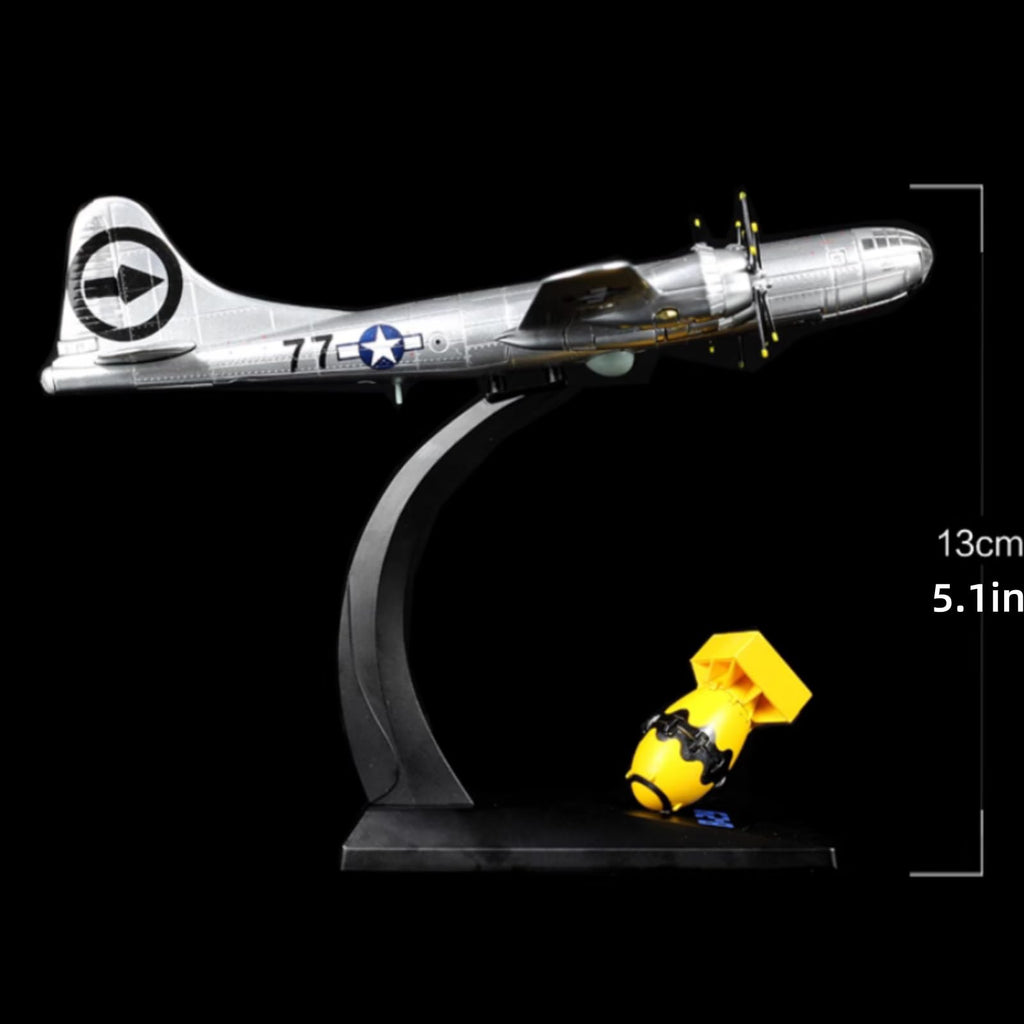 1/144 Scale WWII B-29 Superfortress Bomber Alloy Model Plane O9984