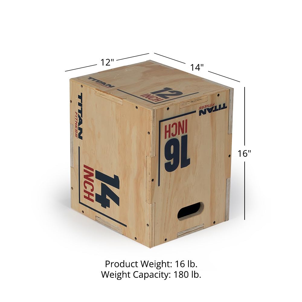 Youth 3-in-1 Wood Plyo Box J6464