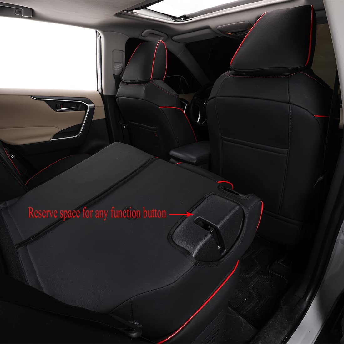 Leatherette Full Set Car Seat Covers C85986