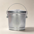 6 Gal Galvanized Metal Bin Locking Lid B340080