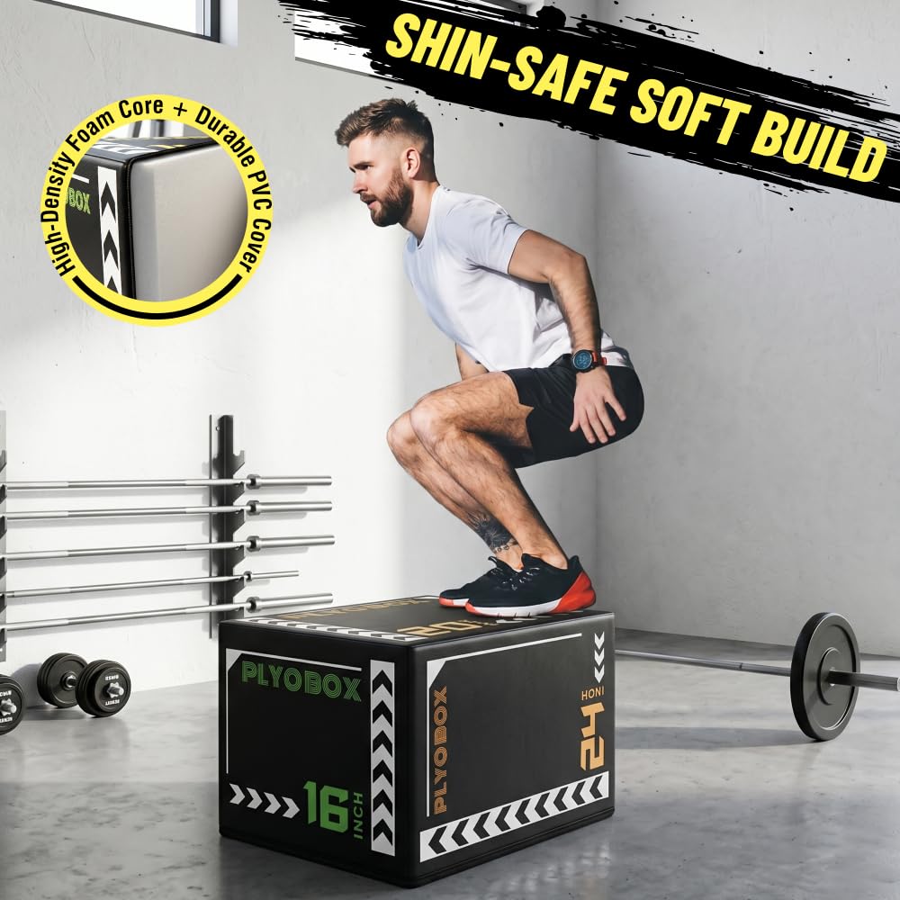 3-in-1 Adjustable Foam Plyo Box W302788
