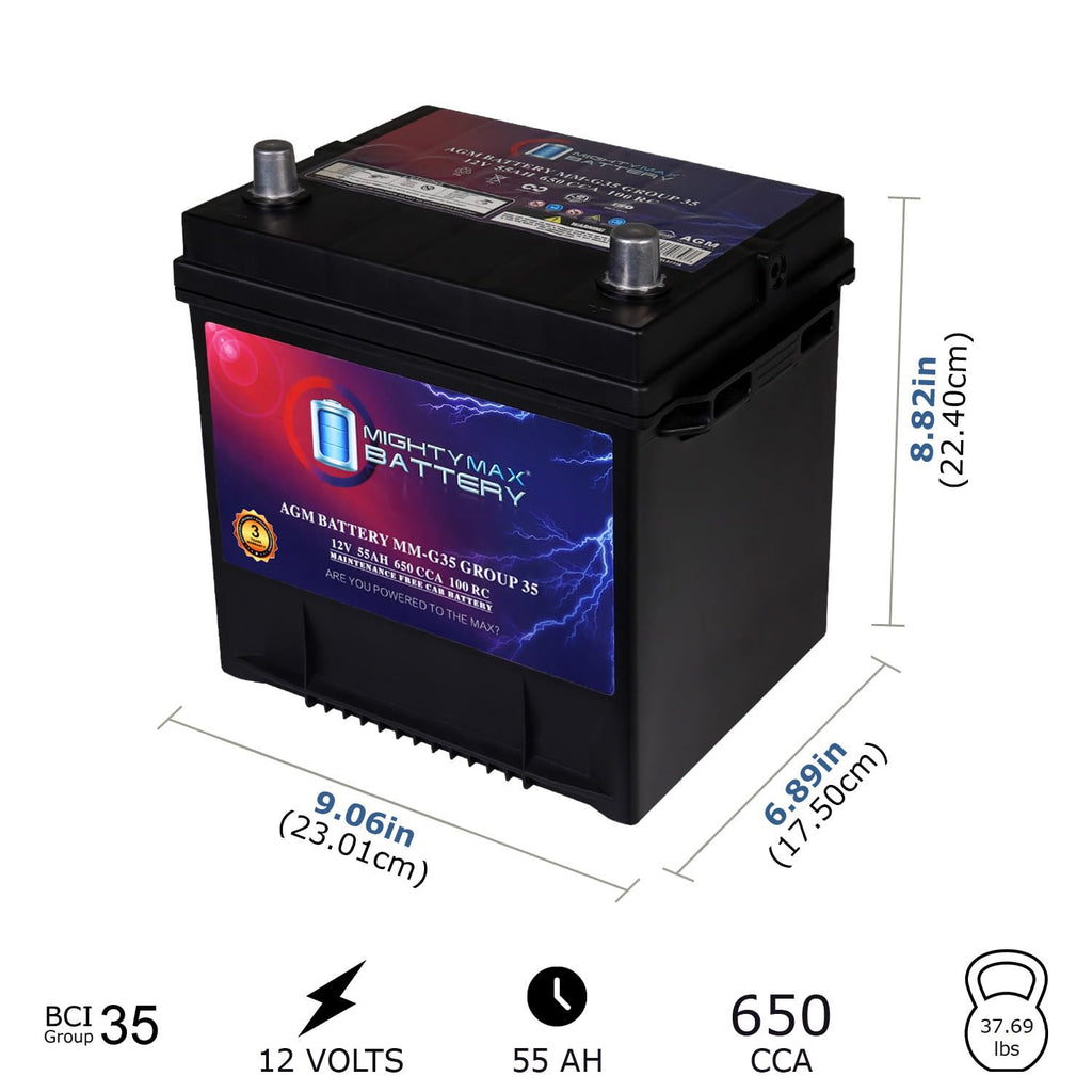 12V 55Ah AGM Replacement Battery N867222