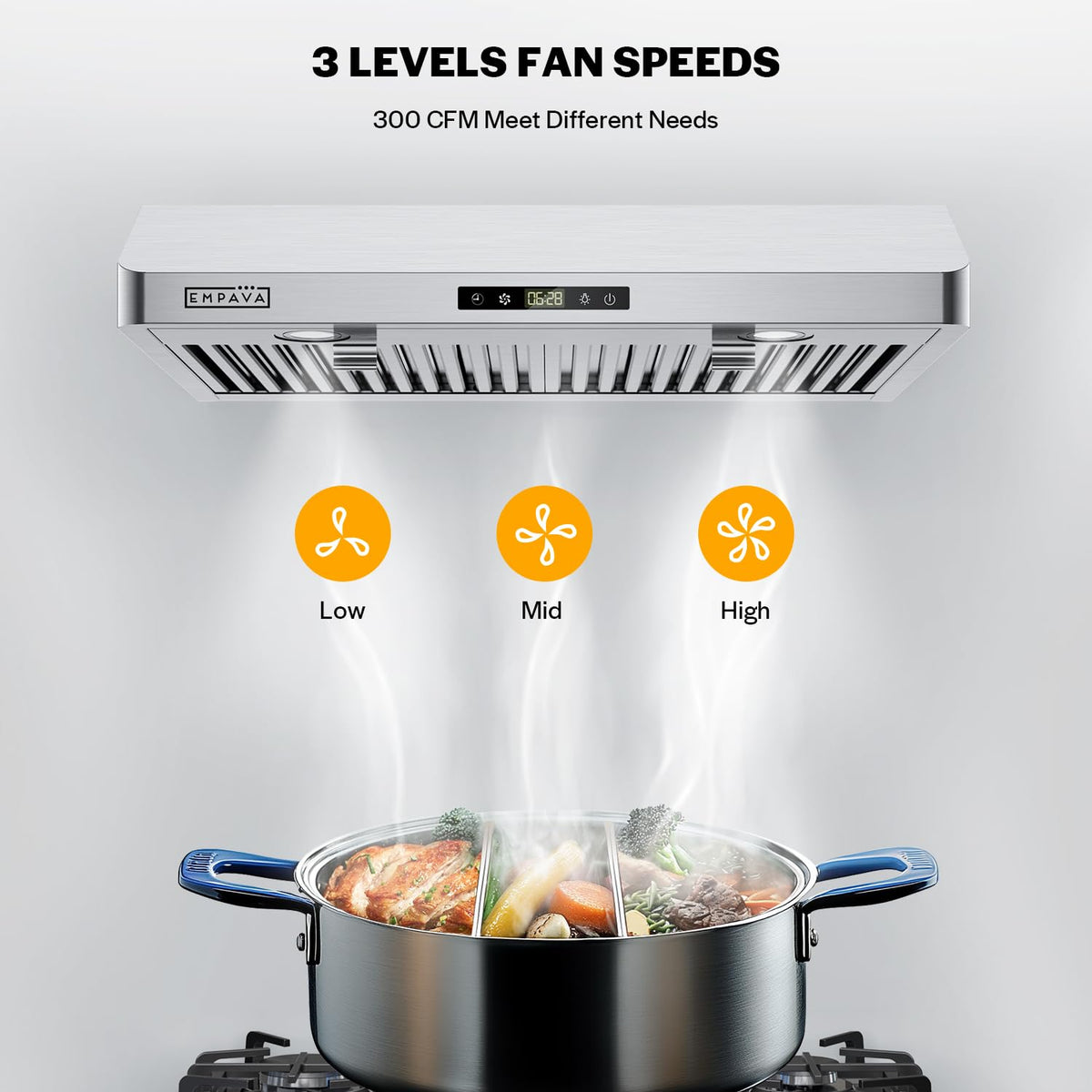 Under Cabinet Range Vent Hood 30 Inch K4329