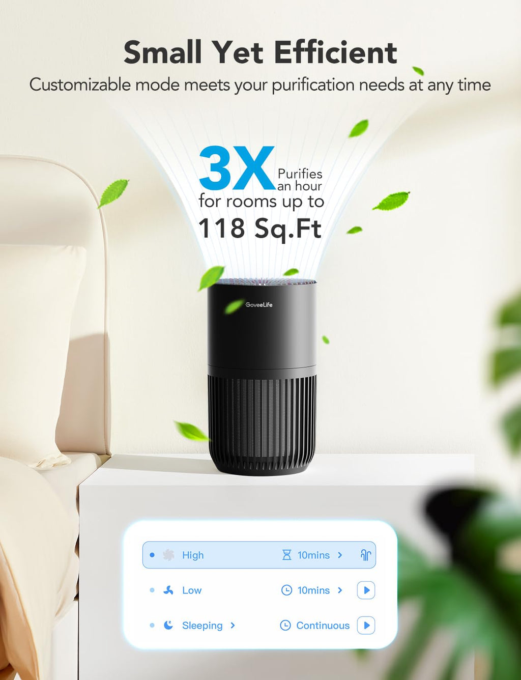 Dehumidifier with Mini Air Purifier T3054