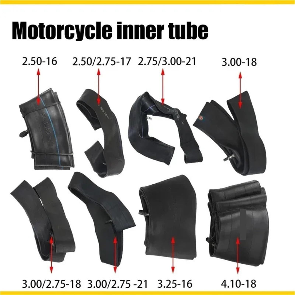Inner Tube 3.25-16/4.10-18/2.50-17 E12280
