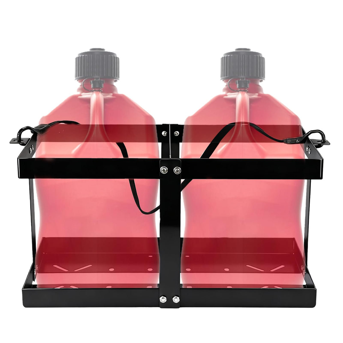 Gas Can Holder with Straps, Fits Two 5 Gallon Gas Can V277