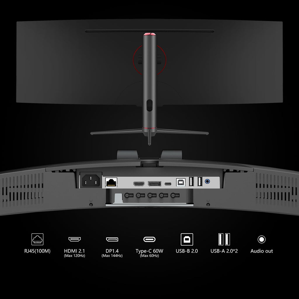 49" Curved Ultrawide Gaming Monitor 144Hz I964435