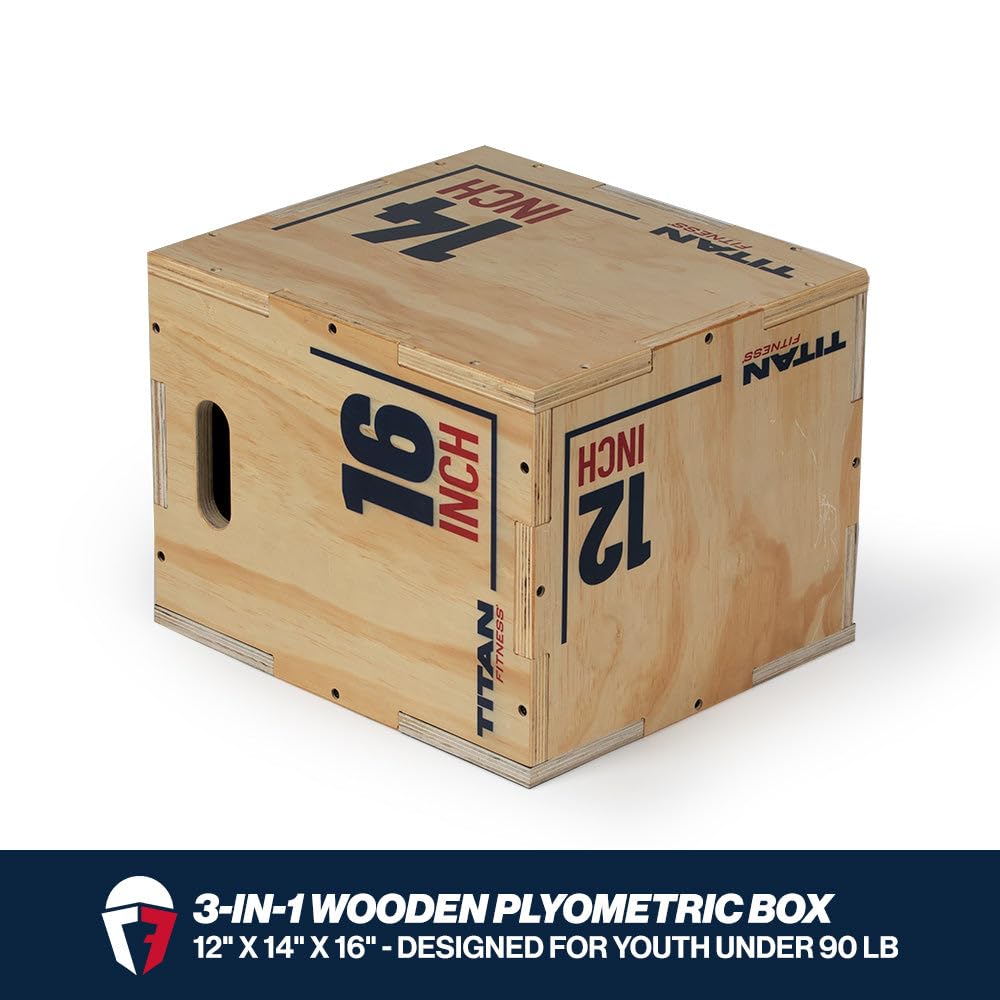 Youth 3-in-1 Wood Plyo Box J6464