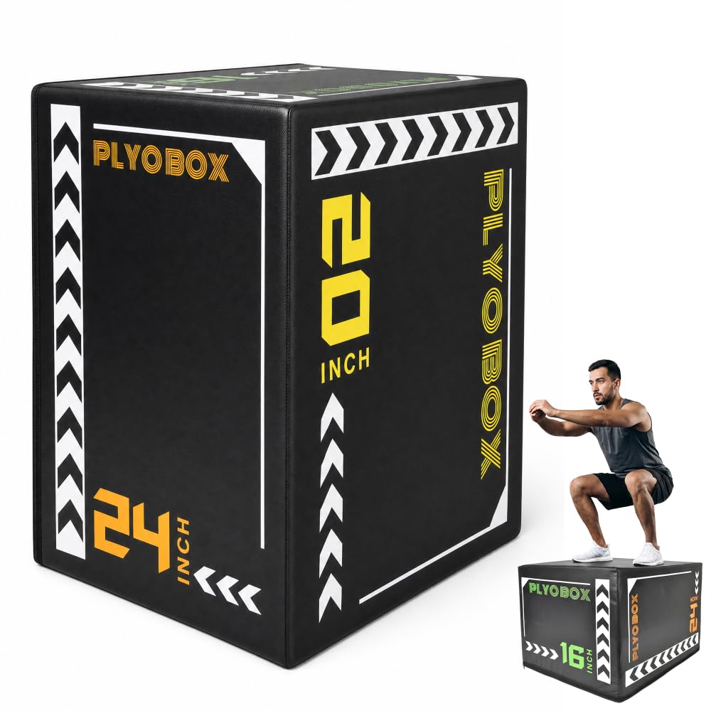 3-in-1 Adjustable Foam Plyo Box W302788
