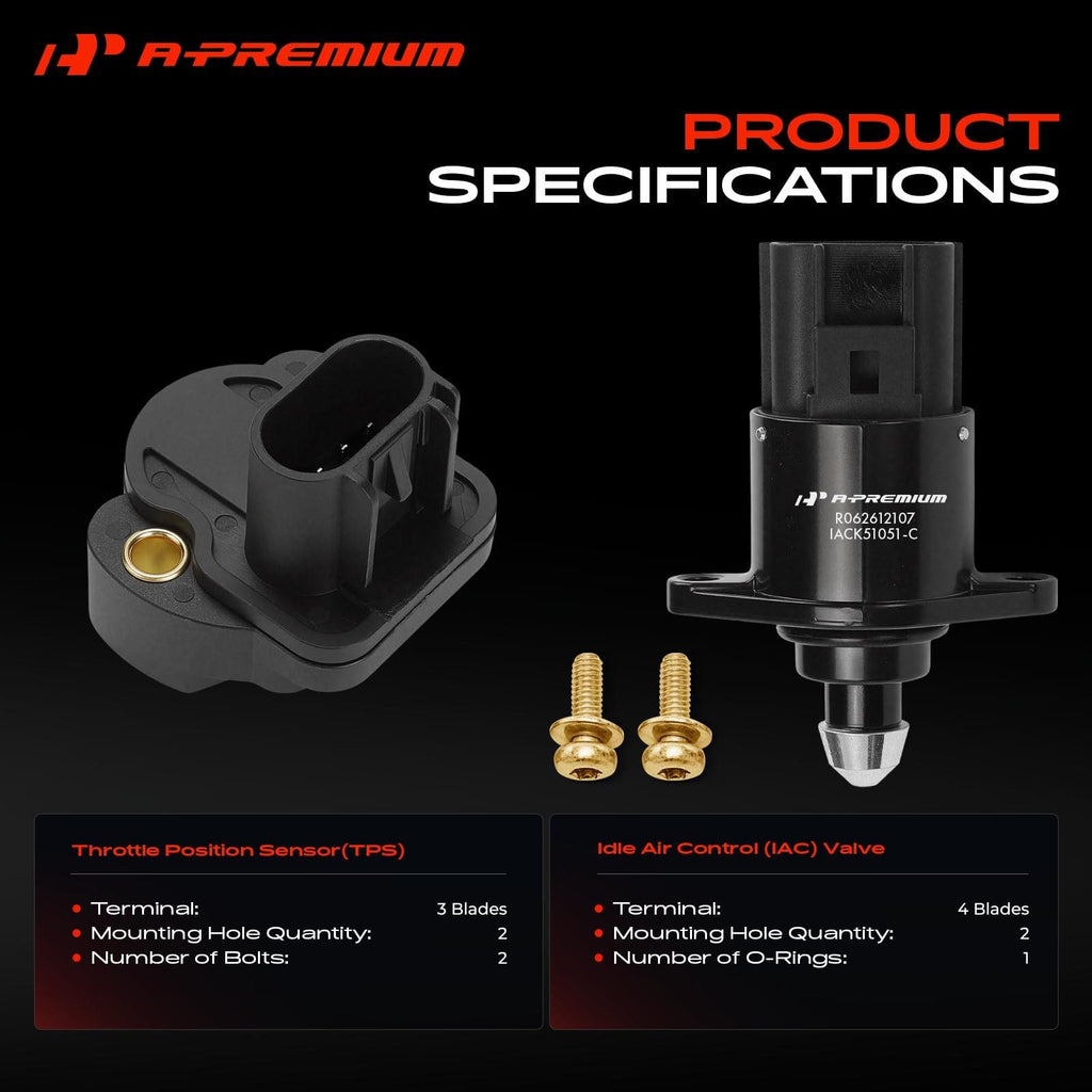 Idle Air Control Valve + Throttle Position Sensor Z986