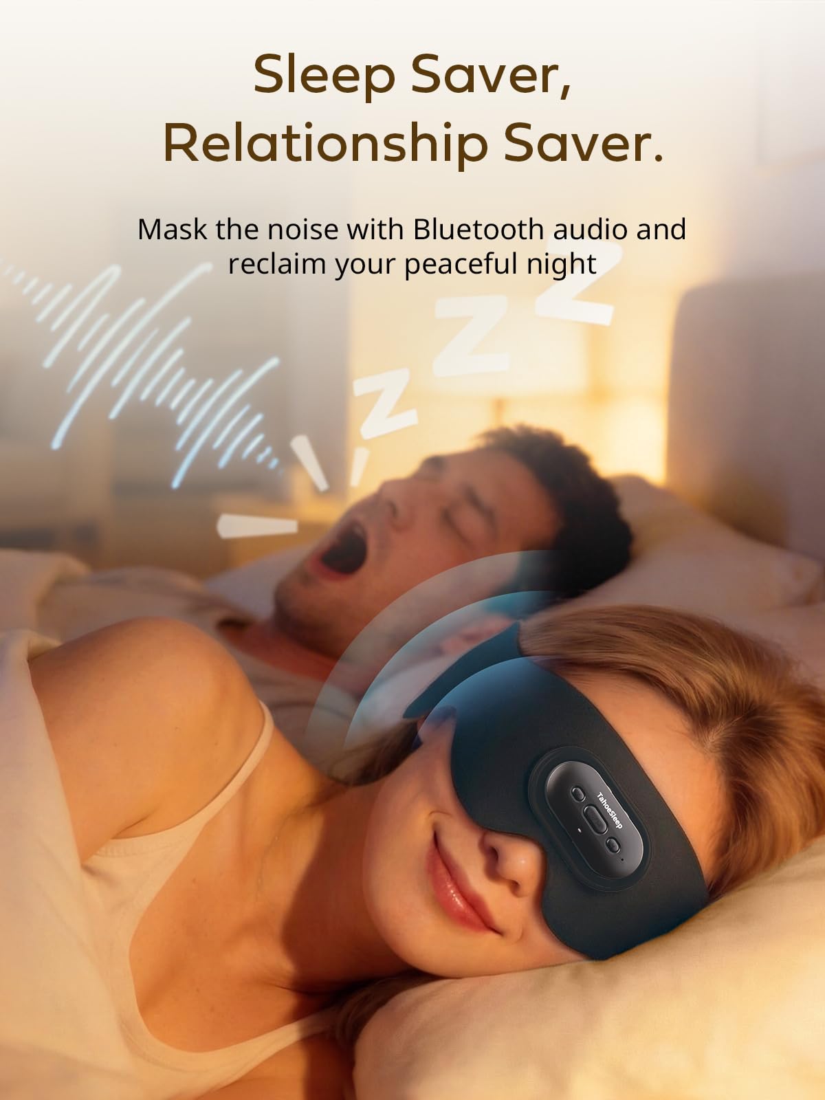 Ultra-Thin Adjustable Sleep Mask with Bluetooth 5.4 U656921