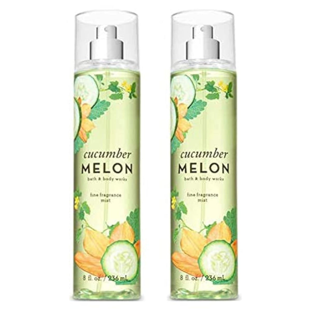 Cucumber Melon Fine Fragrance Mists Pack Of 2 8 oz G51218