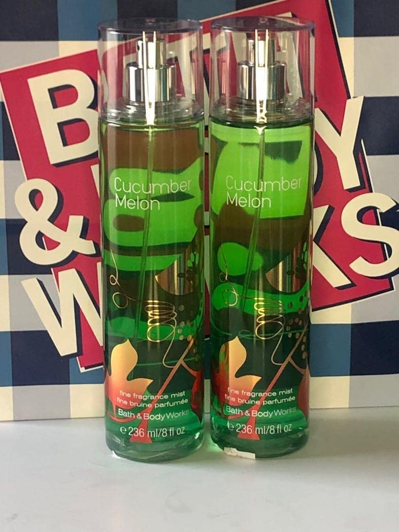 Cucumber Melon Fine Fragrance Mists Pack Of 2 8 oz G51218