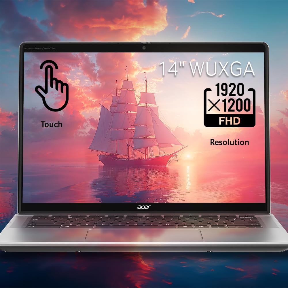 14" Convertible Laptop Intel Core i3 8GB 128GB Chrome OS M4938