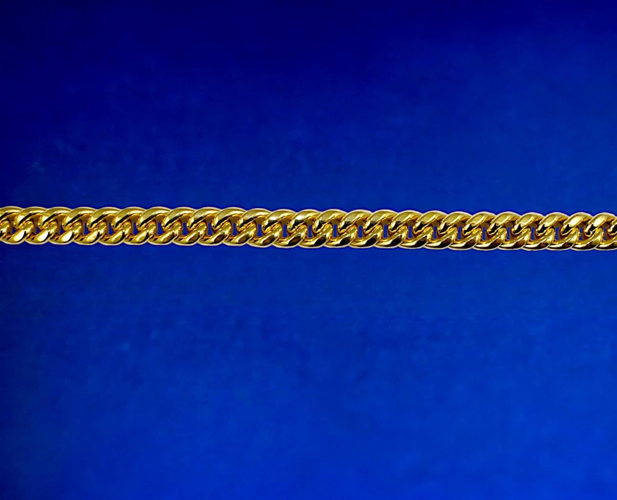 14K Yellow Gold Miami Cuban Chain T796943