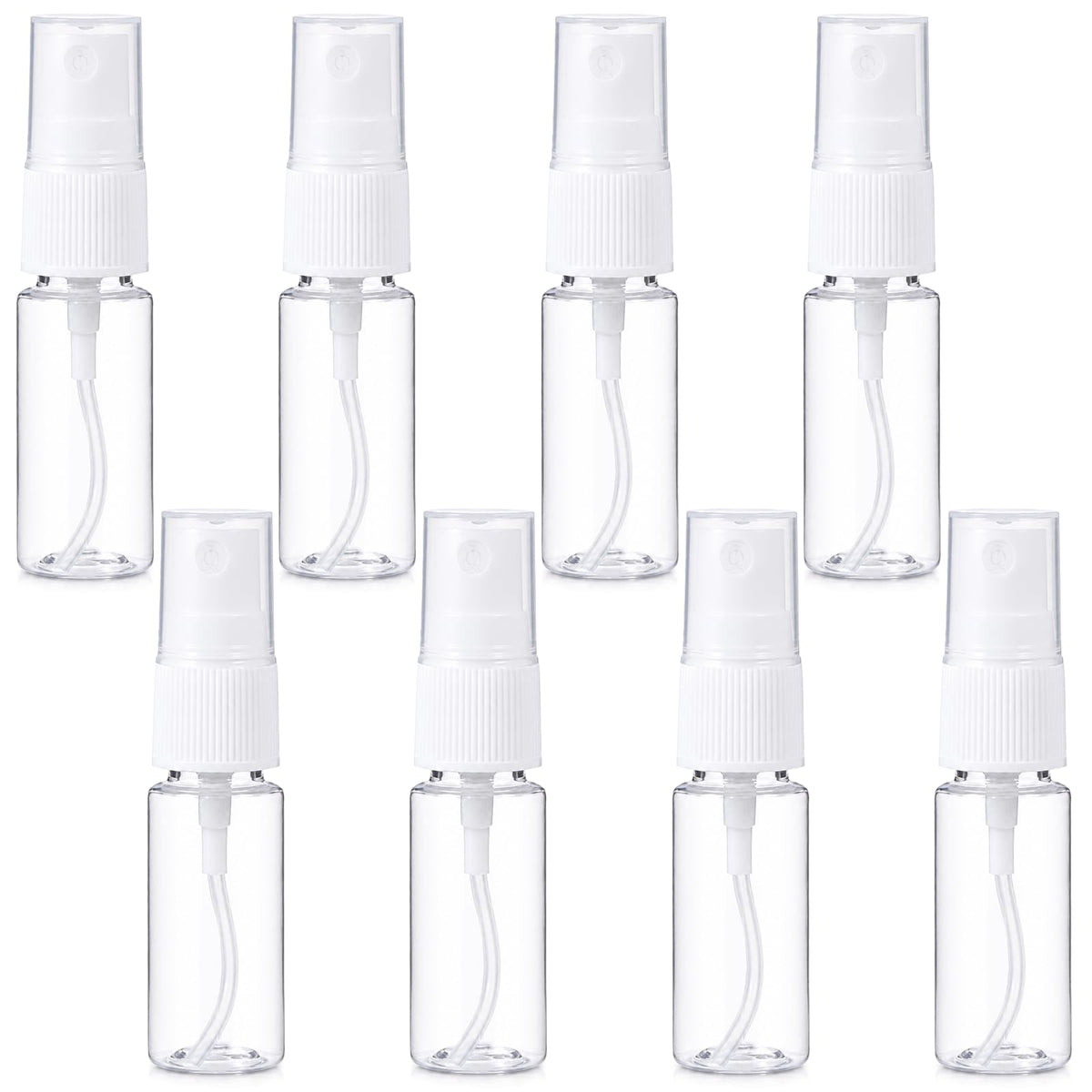 8 Pcs 0.5 Oz Fine Mist Travel Spray Bottles J439455