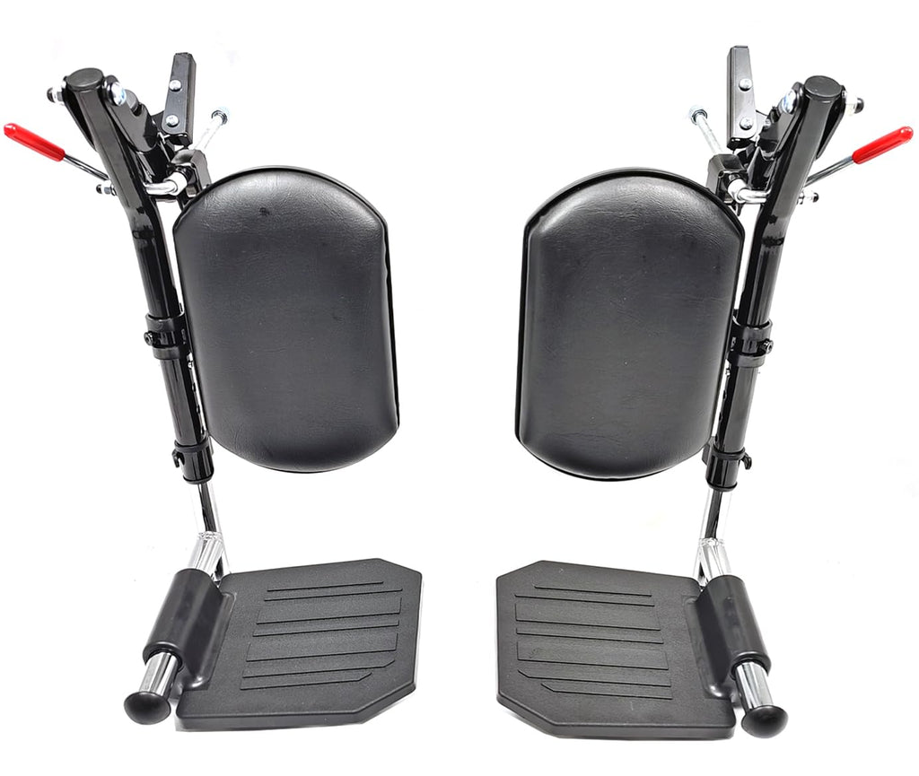 Wheelchair Elevating Legrests with Padded Calf Pads and Composite Footplates O968830