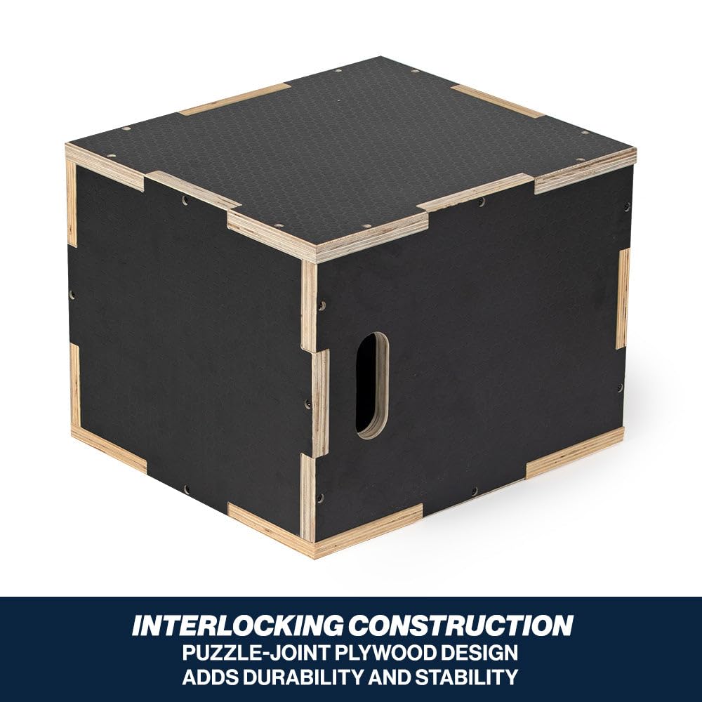 Youth 3-in-1 Wood Plyo Box J6464