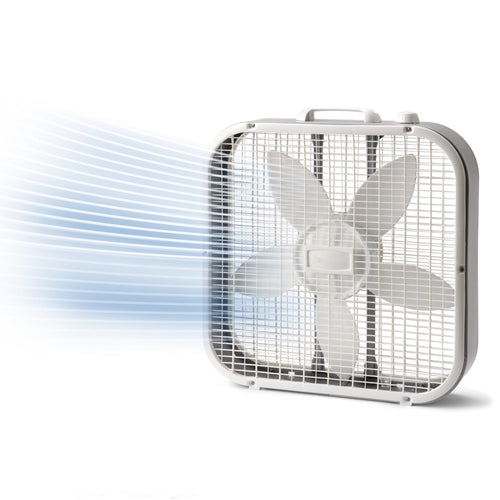 20" White Box Fan, 3 Speeds A699153