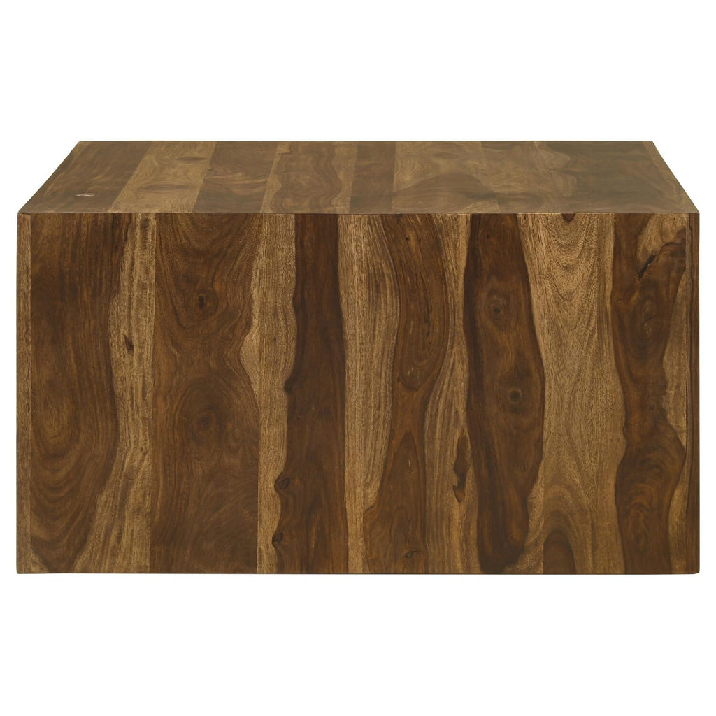 Solid Sheesham Wood Square Coffee Table D4965
