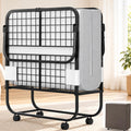 Folding Bed with Mattress Cot Size V742379