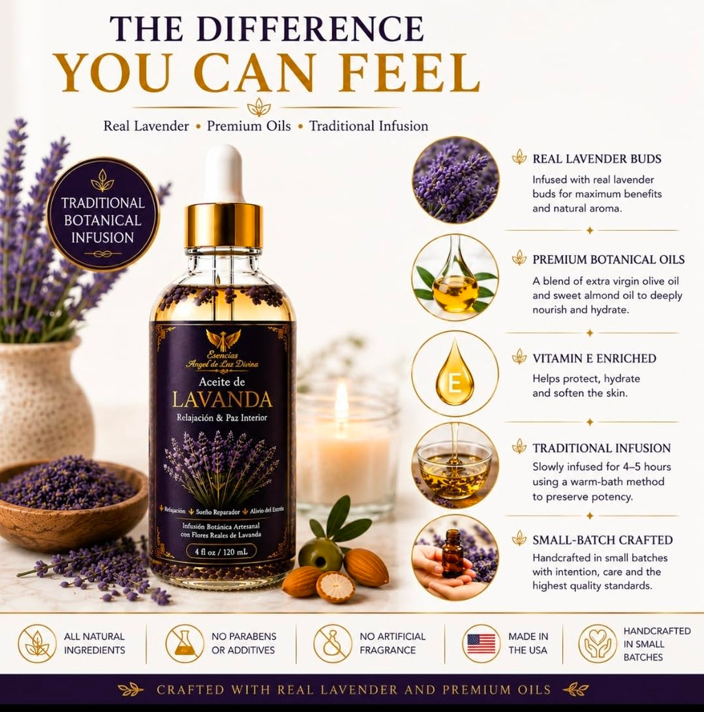 Lavender Body Oil 4 Fl Oz A7106