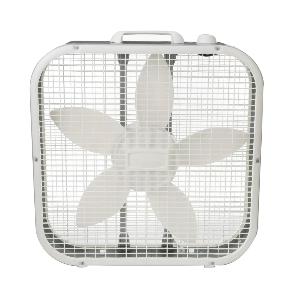 20" White Box Fan, 3 Speeds A699153
