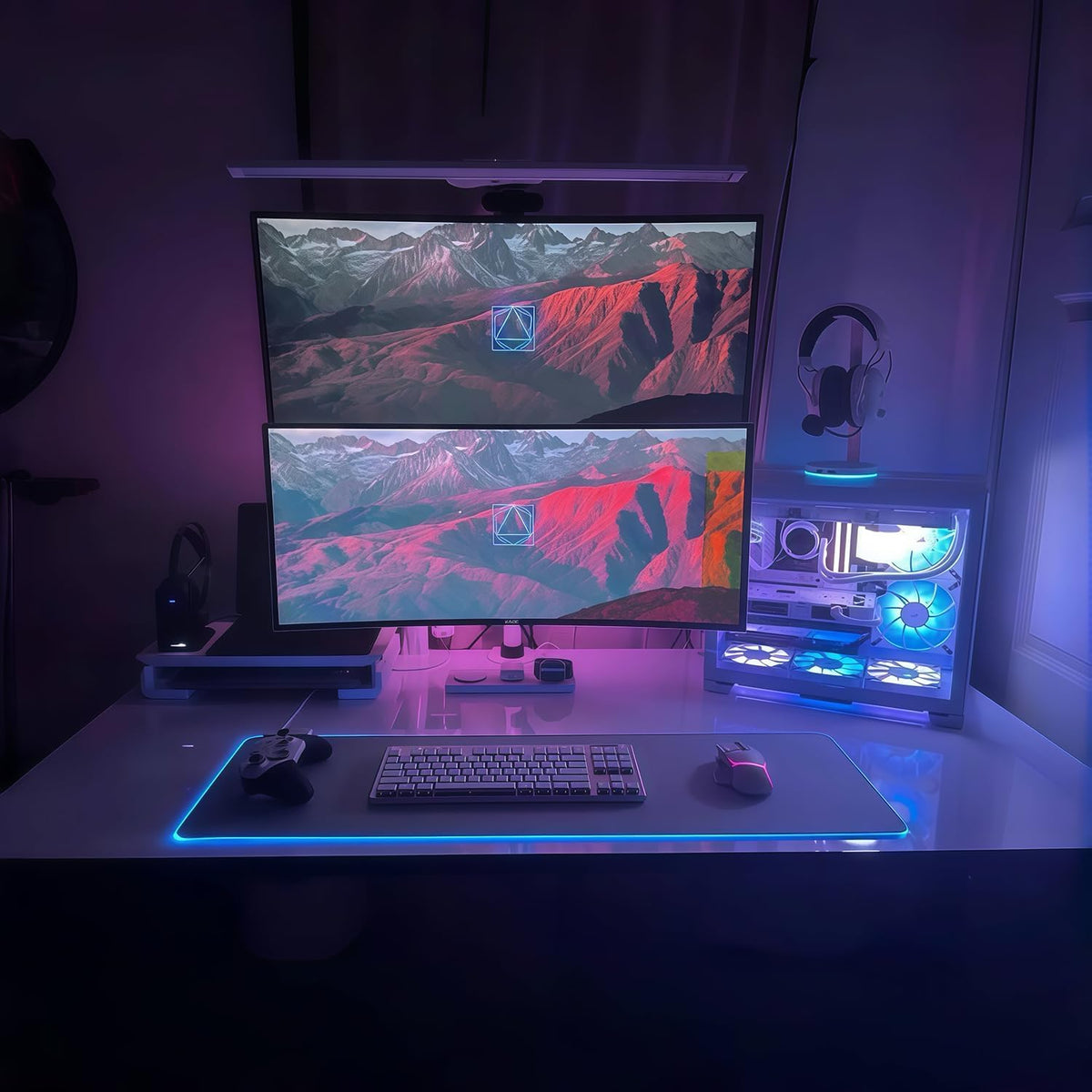 2-Pack 34" Curved 165Hz Ultrawide Computer Monitor A46062
