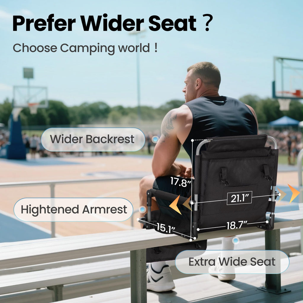 Stadium Seats with Back Support I852