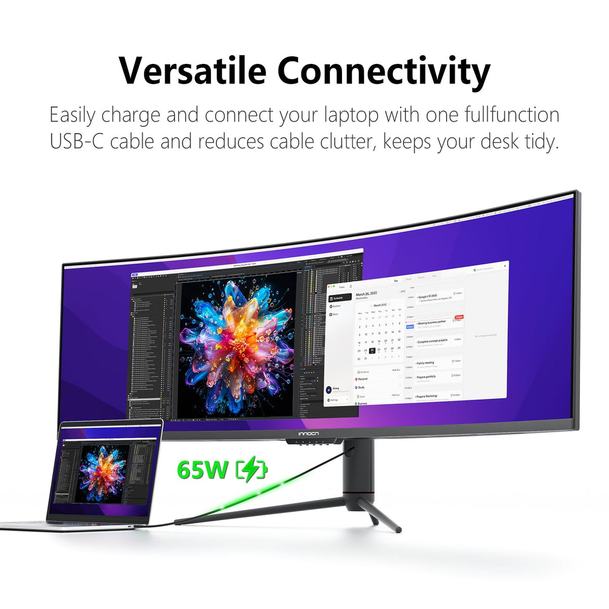 49" Curved Ultrawide Gaming Monitor 144Hz I964435