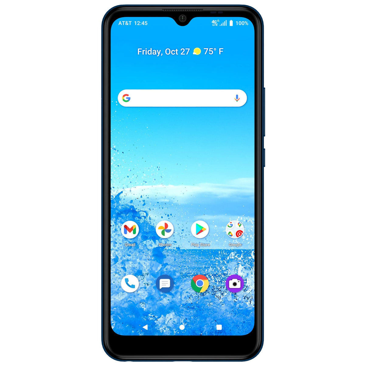Maritime Blue 32GB 4G LTE Prepaid Smartphone W179616
