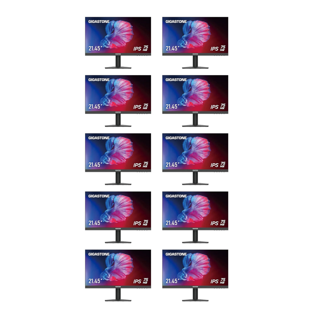 22 inch IPS LED Monitor 10-Pack 75Hz FHD Frameless K650138