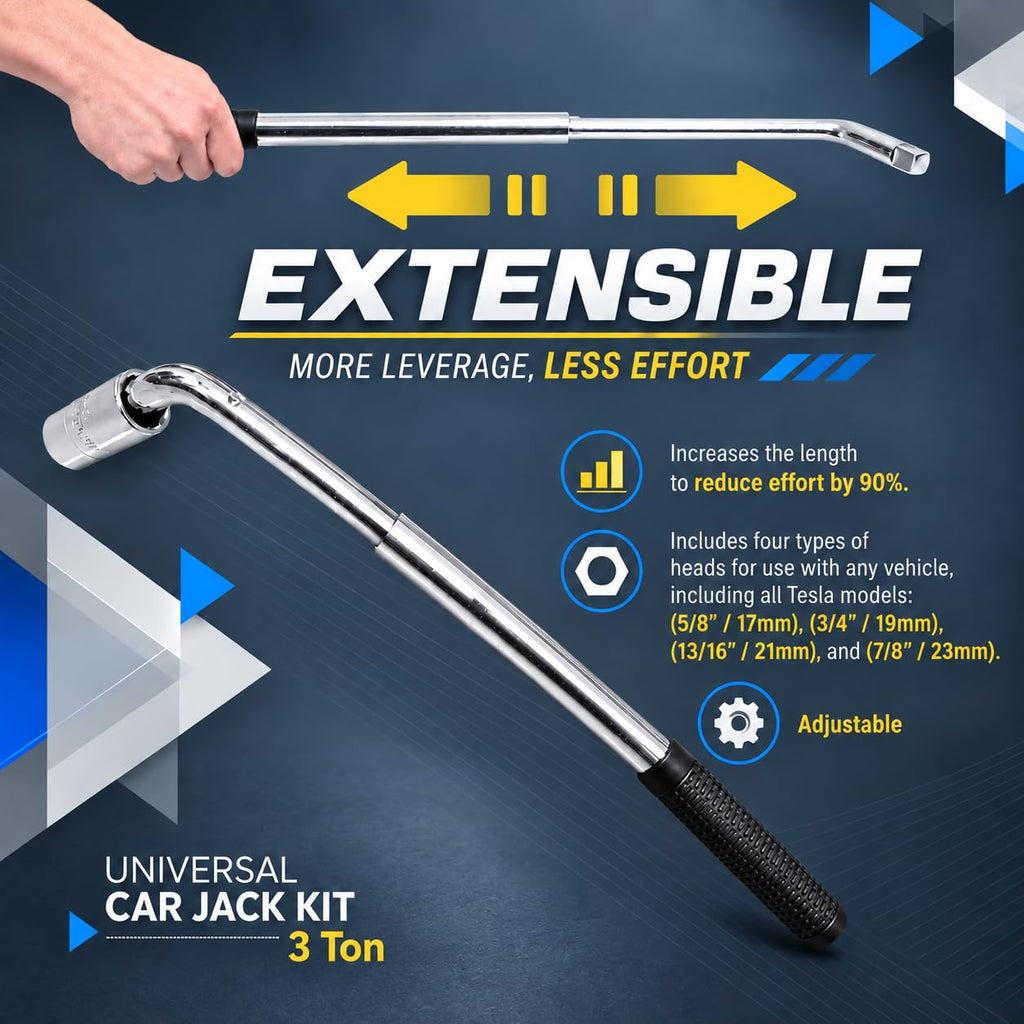 3 Ton Scissor Jack Kit I6320