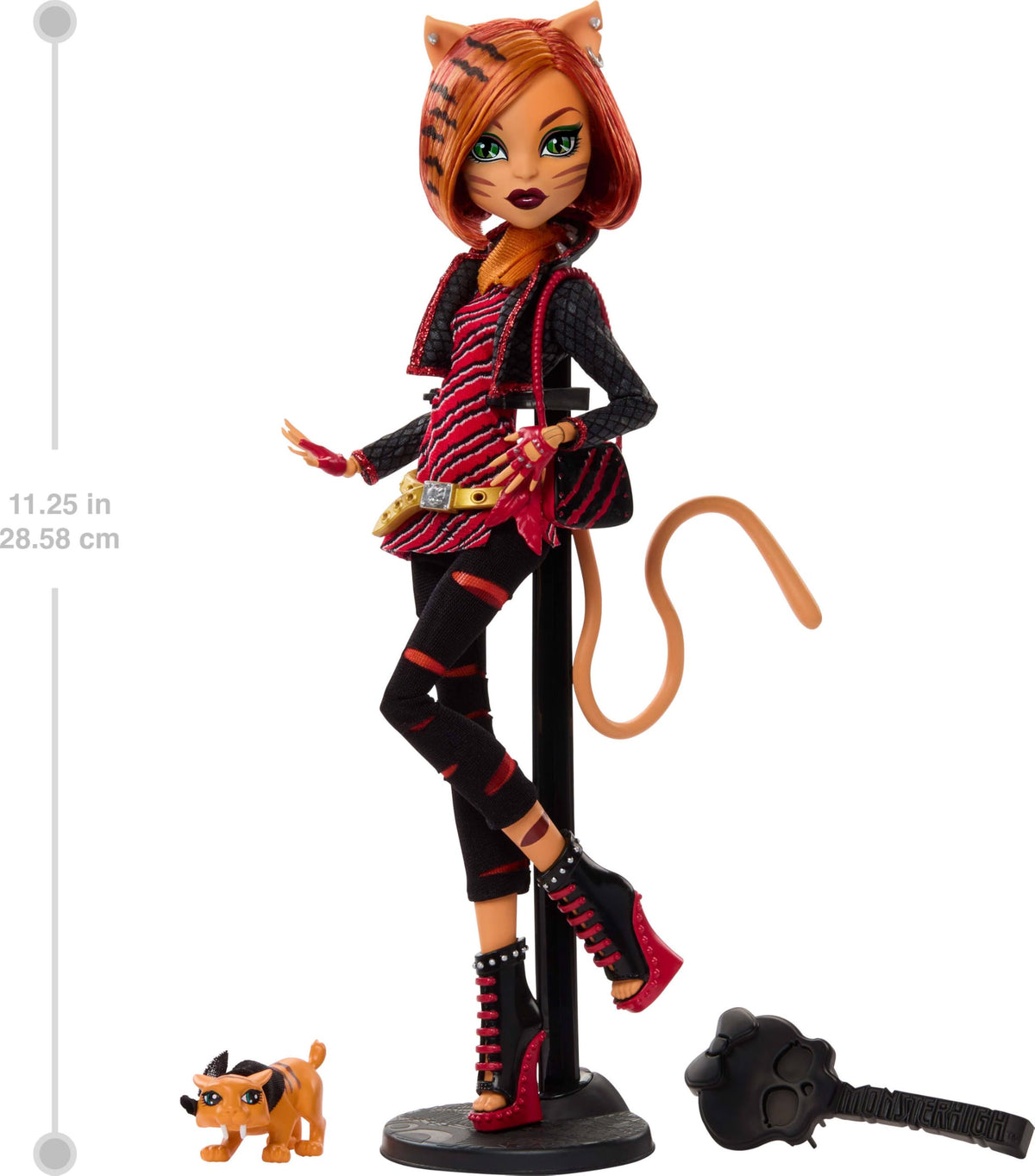 Monster High Doll with Doll Stand, Diary, and Pet E130