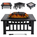 32 in Square Smokeless Fire Pit Table M746