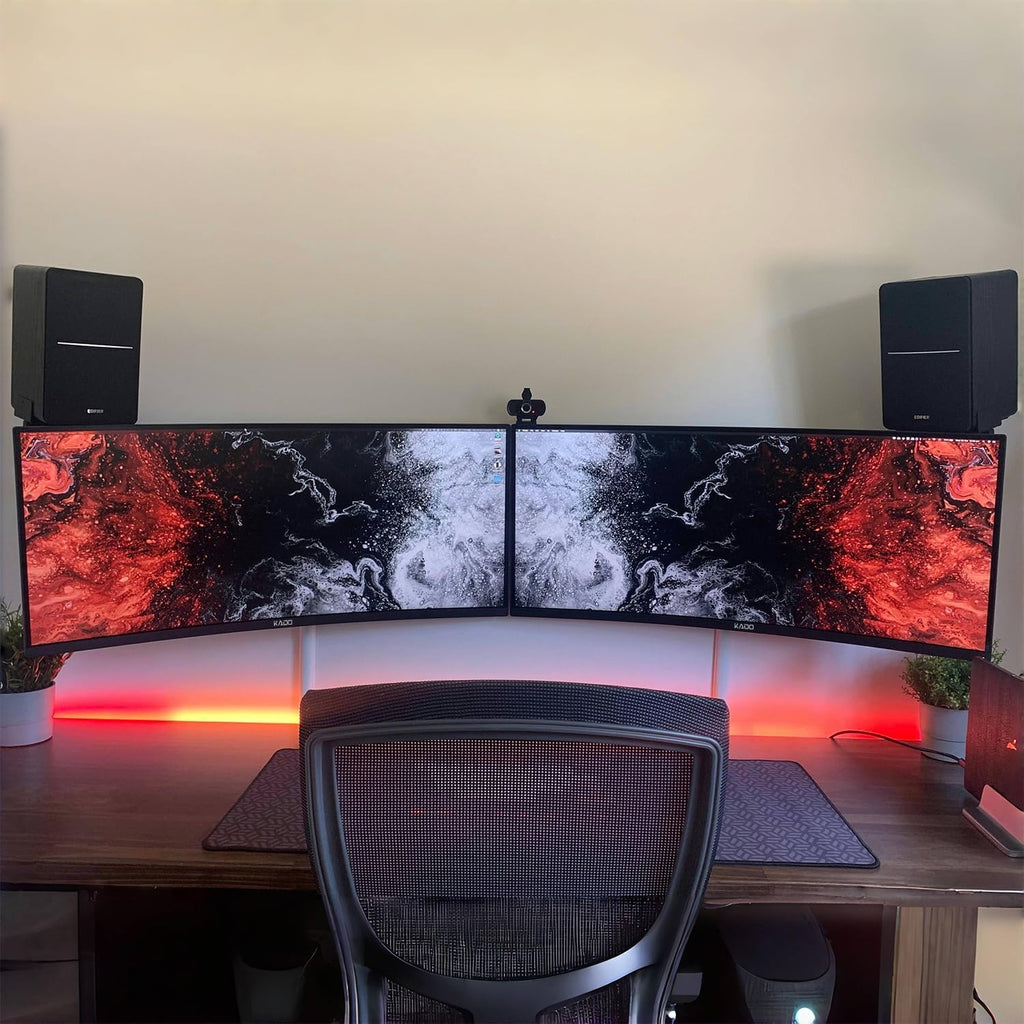 2-Pack 34" Curved 165Hz Ultrawide Computer Monitor A46062