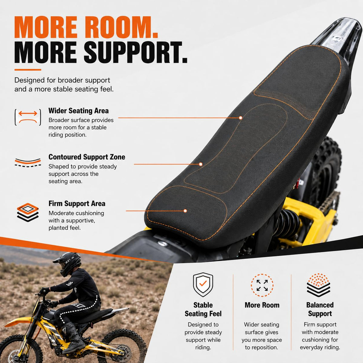 Electric Bike Seat Cushion Z447