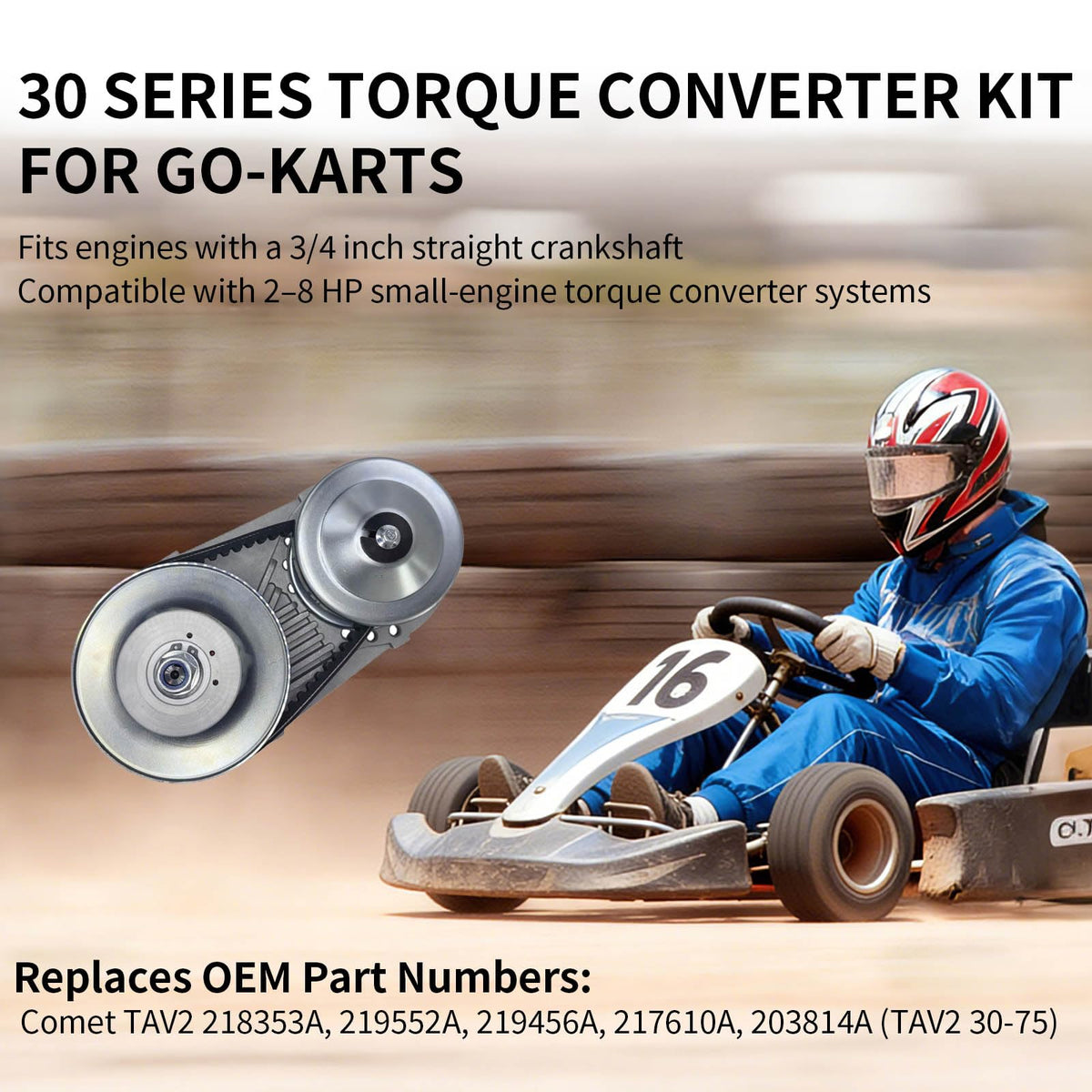 30 Series Torque Converter 3/4 Bore L1859